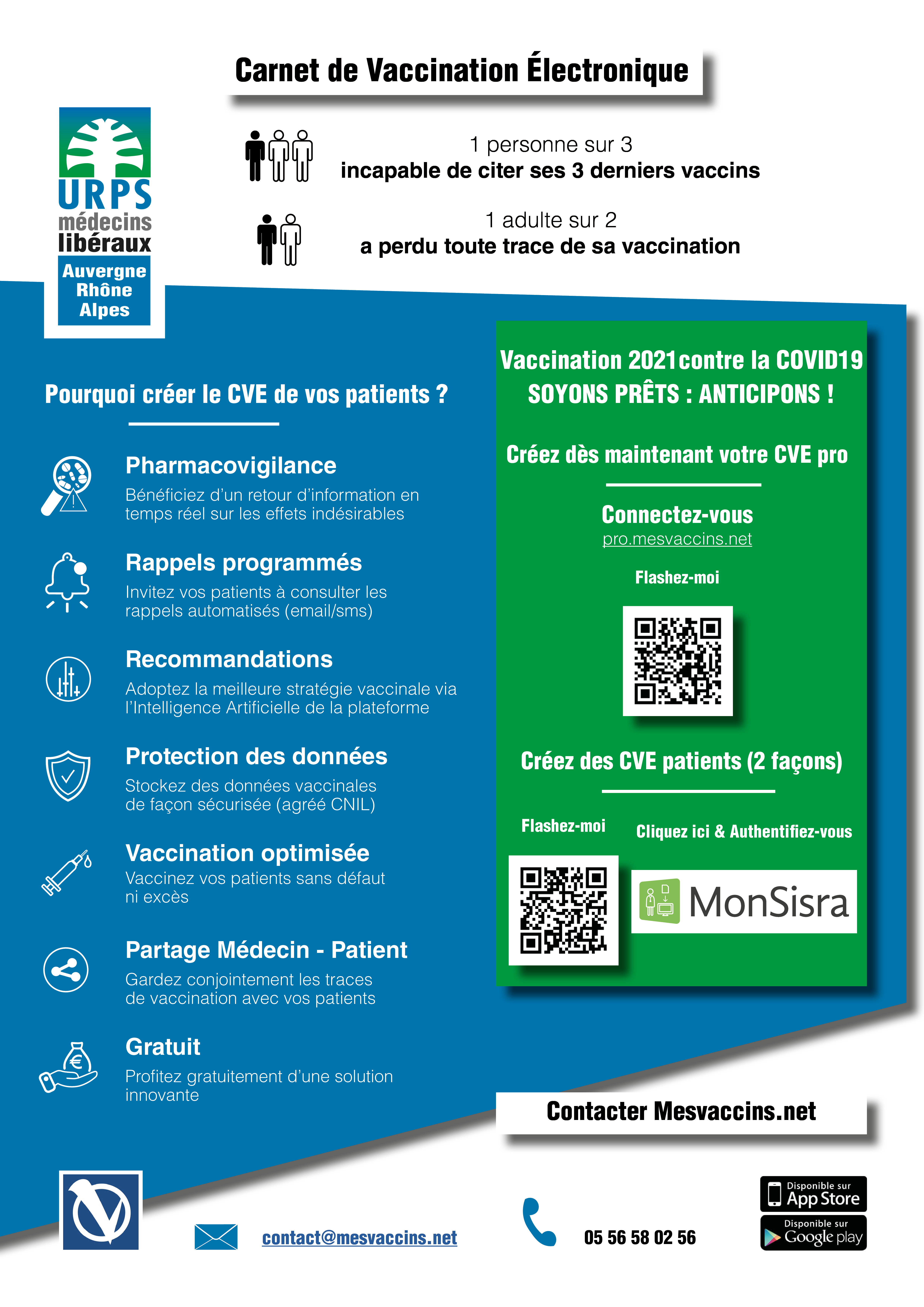 mintkind Carnet de Sante & passe de Vaccination Lot de 2 coques de protection points/bleu 